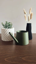 Tiny Watering Can in Olive
