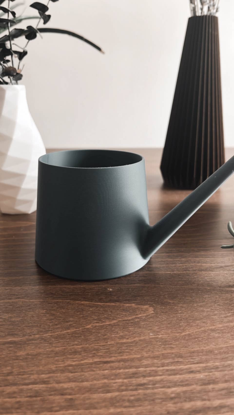 Tiny Watering Can in Olive